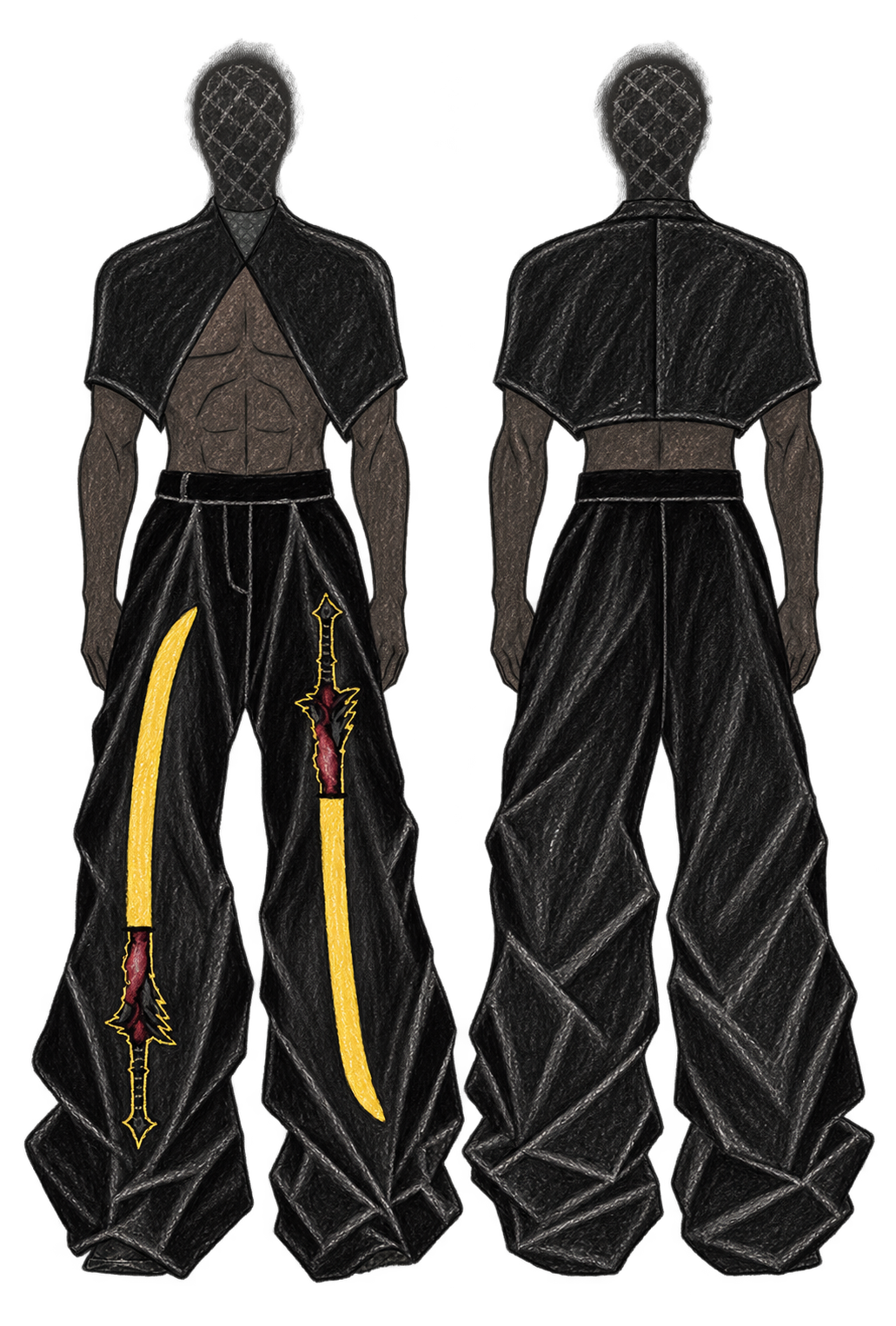 02_Look_Negro_Dorado_Frente_Espalda