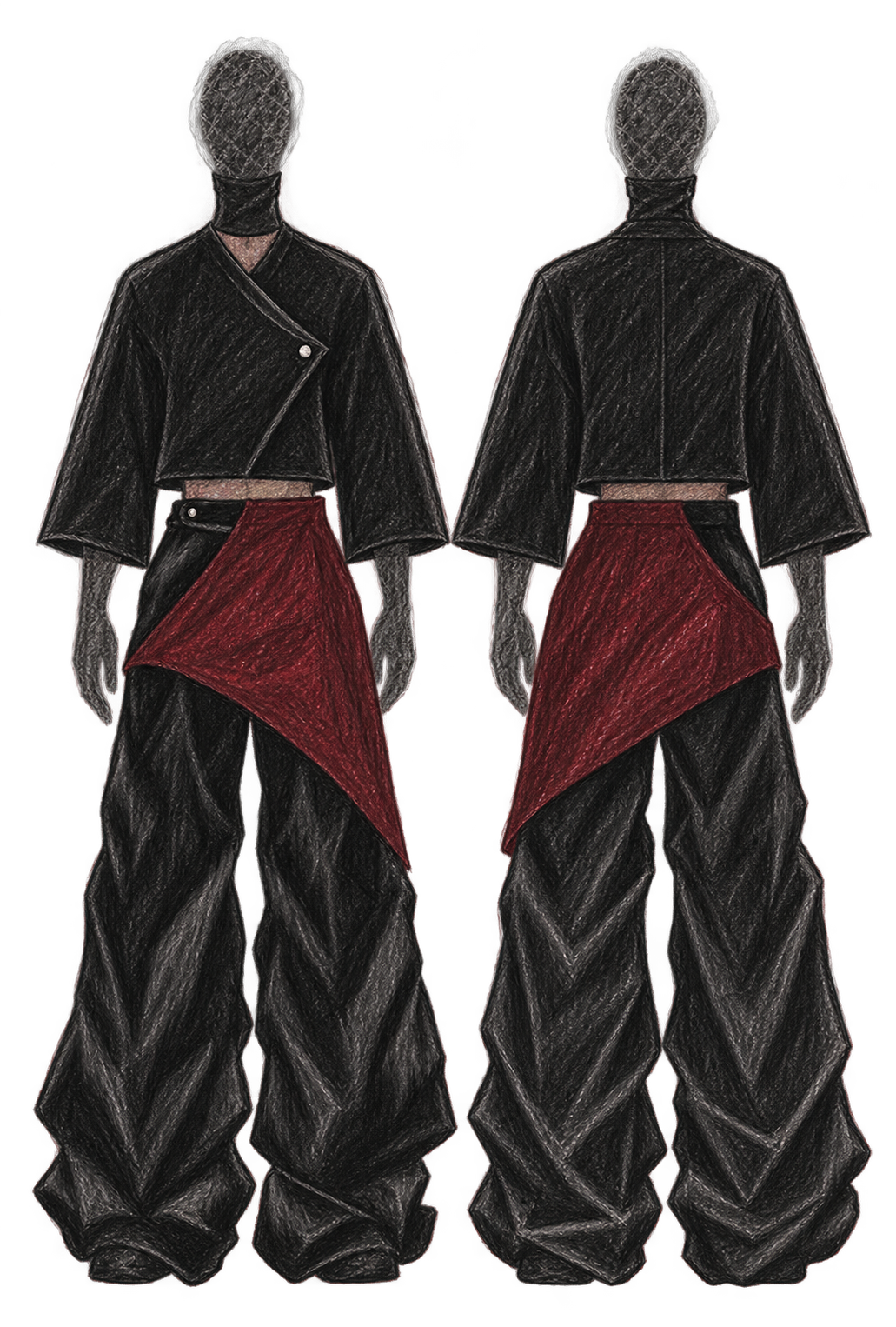 05_Look_Negro_Panel_Burdeos_Frente_Espalda